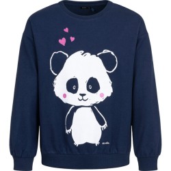 Megztinis mergaitei su meškiuku panda