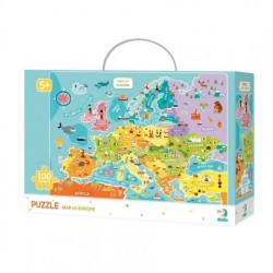 Dodo dėlionė vaikams Europos žemėlapis (100 det.)