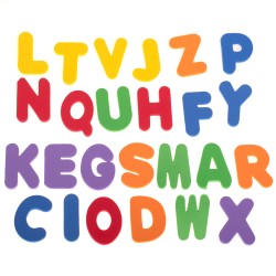 Vonios žaislas raidės skaičiai