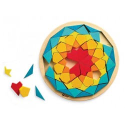 CLASSIC WORLD MONTESSORI dėlionės mozaikos tangramų raštai formos ir spalvos